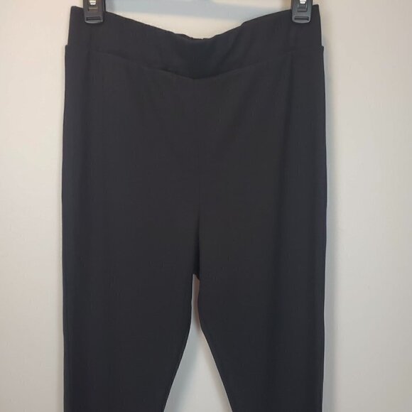 Mus & Bombon Flared Black Travel Stretch Legging Pant Size Medium - Picture 3 of 6